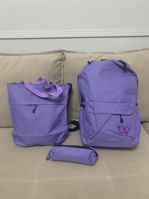 Рюкзаки в наборе, качество отличное