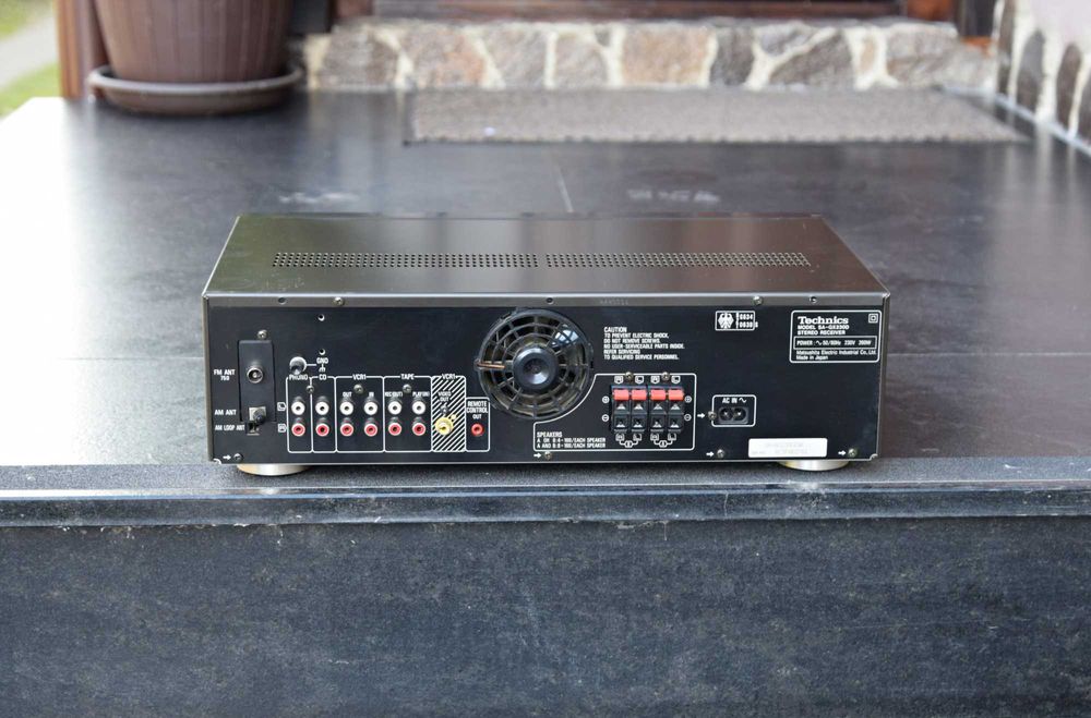 Amplificator Technics SA-GX 230 D, amplituner