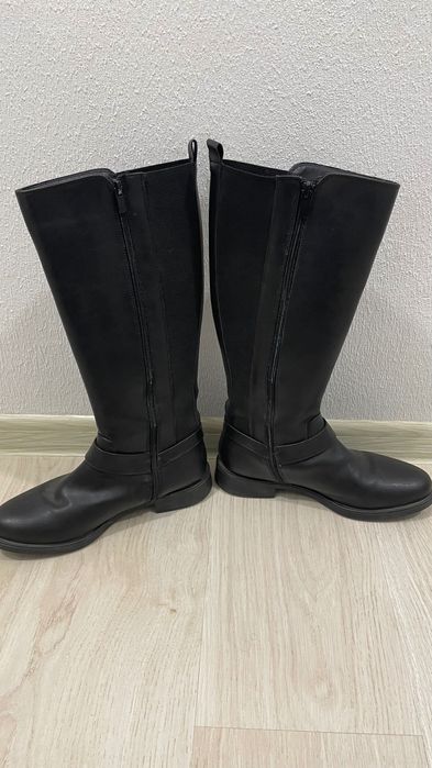 Сапоги высокие без утепления