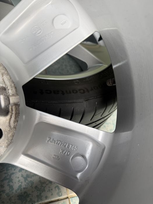 Roti/ jante aliaj R17 originale Skoda Octavia 2 3 4 225/45/17 vara