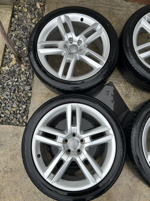 Jante Audi A6 C7 , A5 , A4 B8-B8.5 255 45 R19 anvelope vară