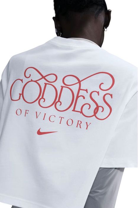 Къса памучна тениска Nike