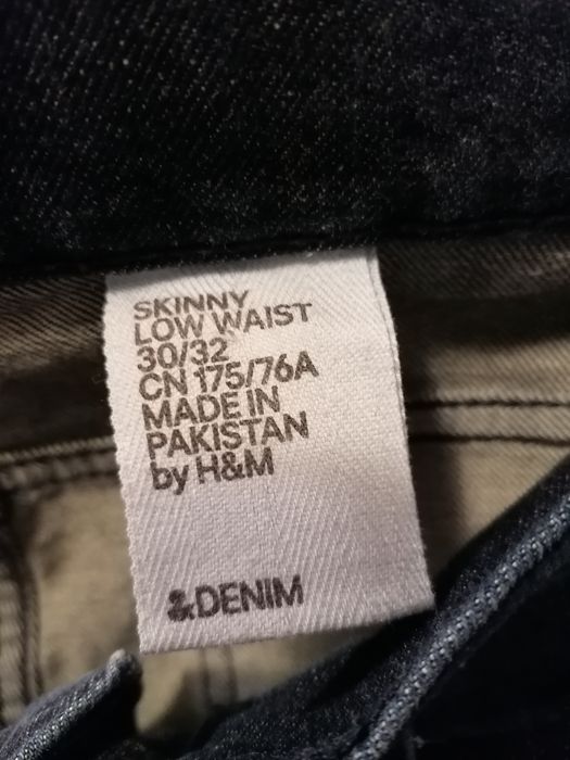 Мъжки тесни дънки H&M