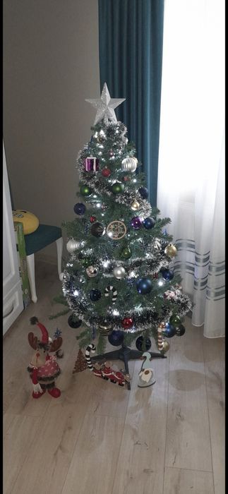 Brad artificial Crăciun, 150 cm