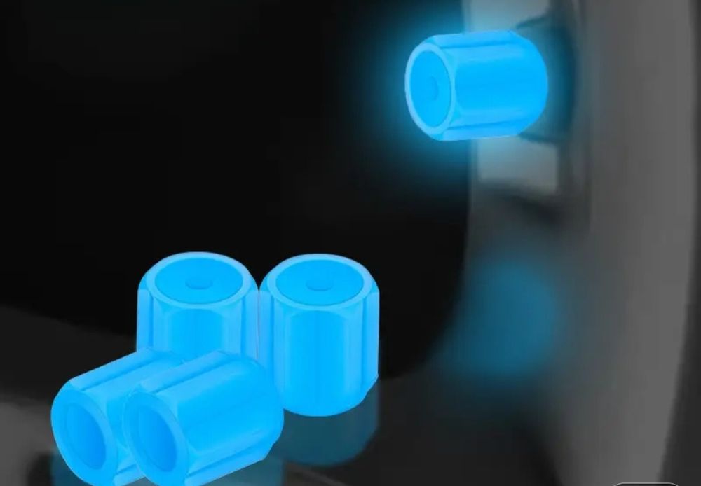 Светещи капачки за винтили 4бр в комплект