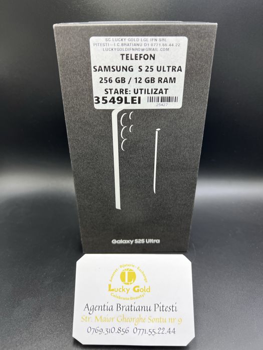 Telefon samsung s 25 ultra 256/12 gb cod 25427