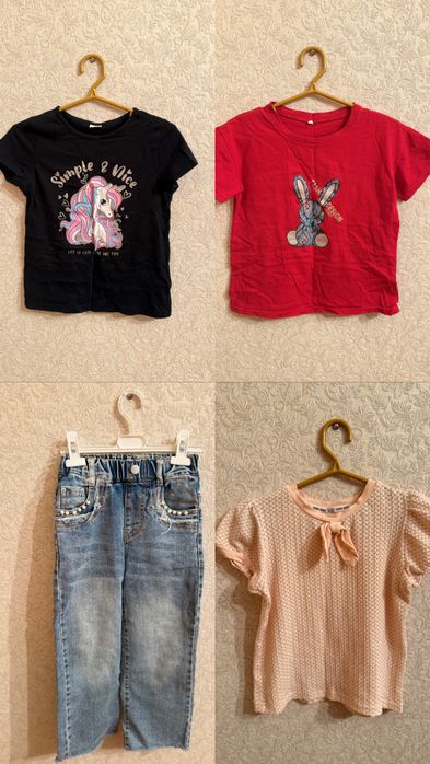 Продам полный пакет вещей на девочку