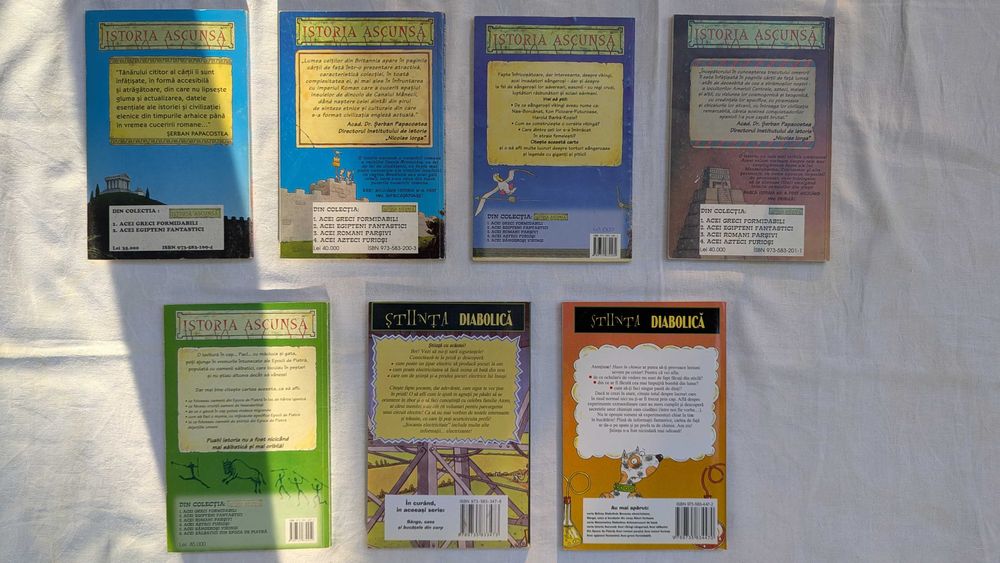 7 cărți educative și amuzante despre istorie și știință