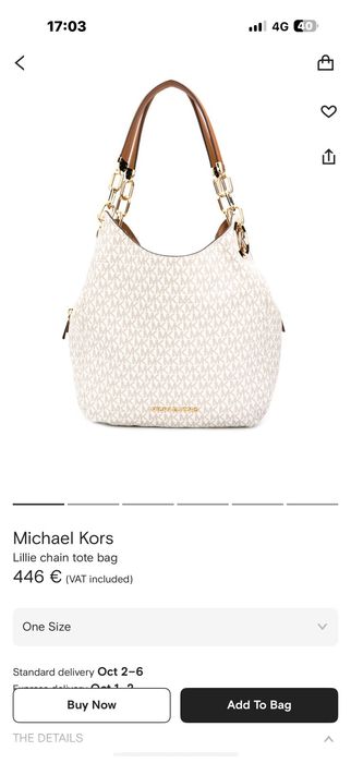 Geantă dama Michael Kors Lillie chain / originala 100% / Nouă
