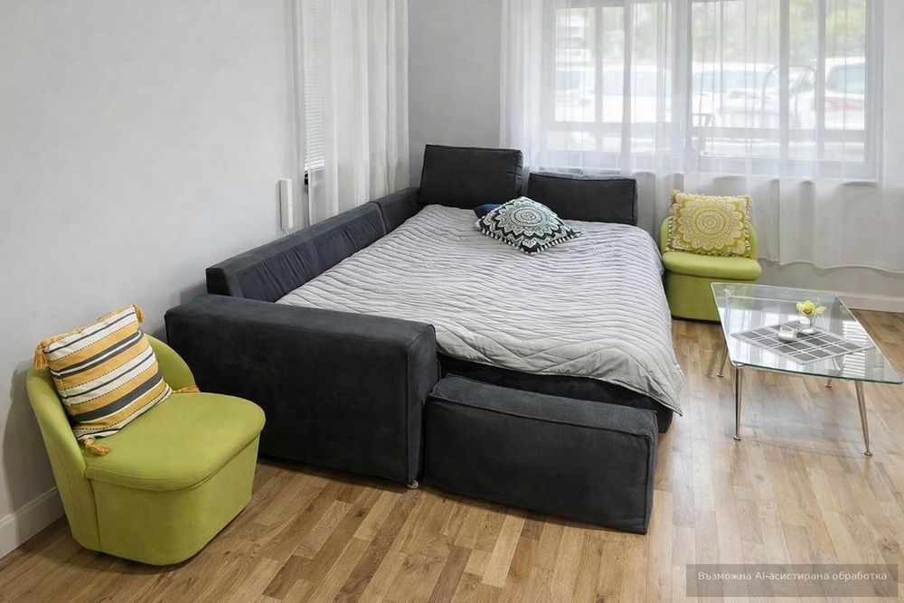 Дава се под наем Едностаен апартамент в Варна, Бриз - 35 кв.м за 370 € - Снимка #1