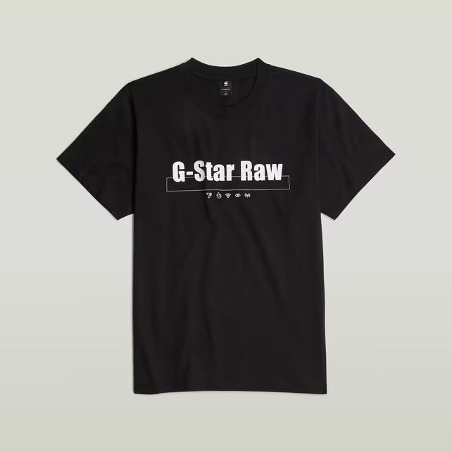 Оригинална тениска G-Star Raw Symbols M , L , XL нова мъжка черна