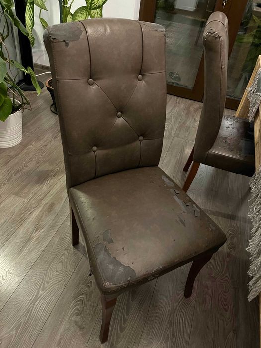 Masa Extensibila Lemn Masiv Salcam (180-240 cm) + Cadou 4 Scaune