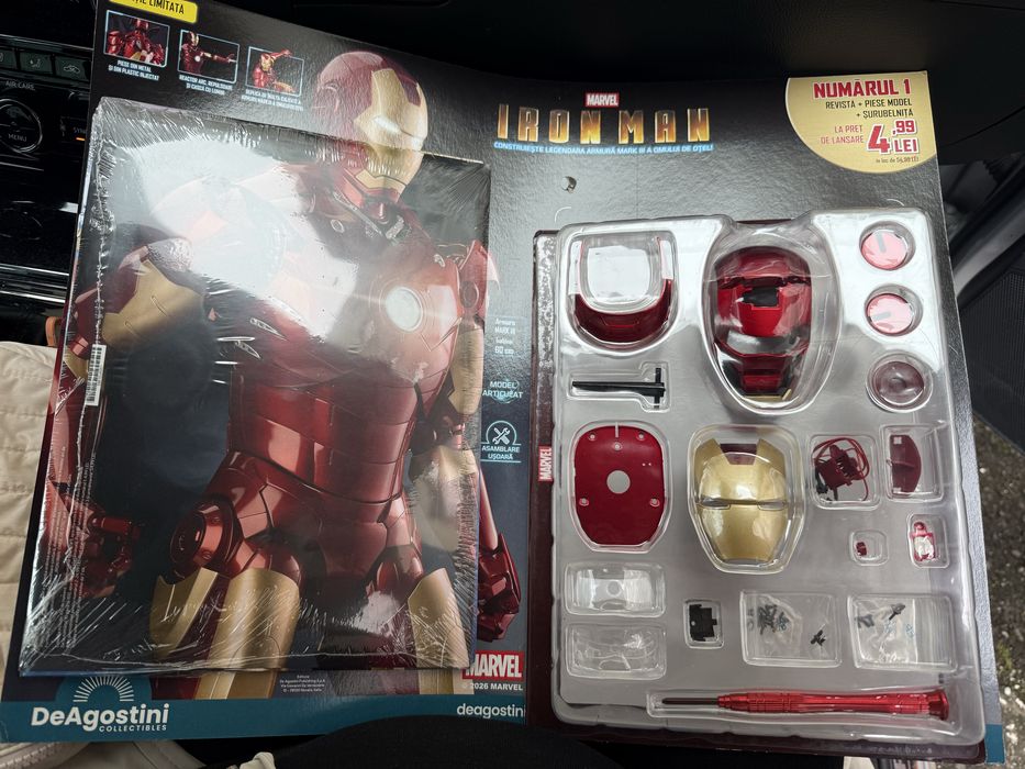 Casca Iron Man Armura