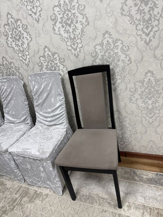 Стол со стульями 12 шт