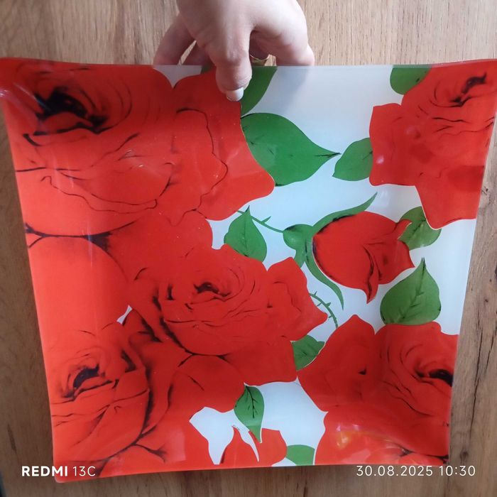 Стъклен сервиз за торта