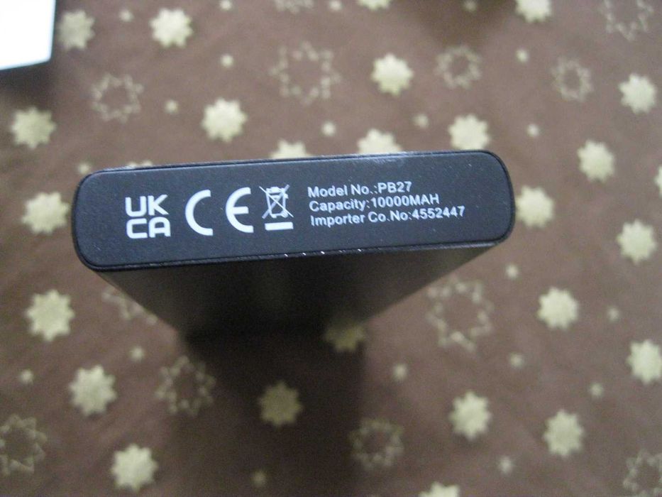 Външна батерия за зареждане на смартфони  -  10000 mАh Power Bank