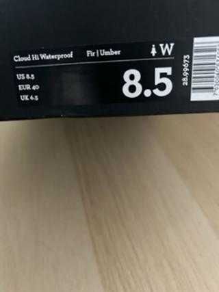 Adidasi/Pantofi ON Running Cloud Hi, Waterproof