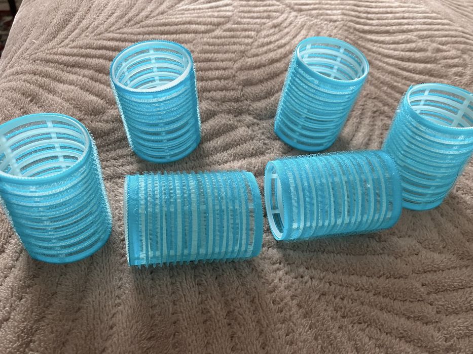 Бигуди на липучках 4/6 см шесть штук