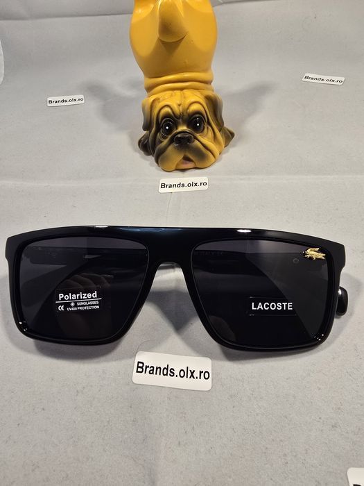 Ochelari de soare polarizati Lacoste Black, 991, made in Itay