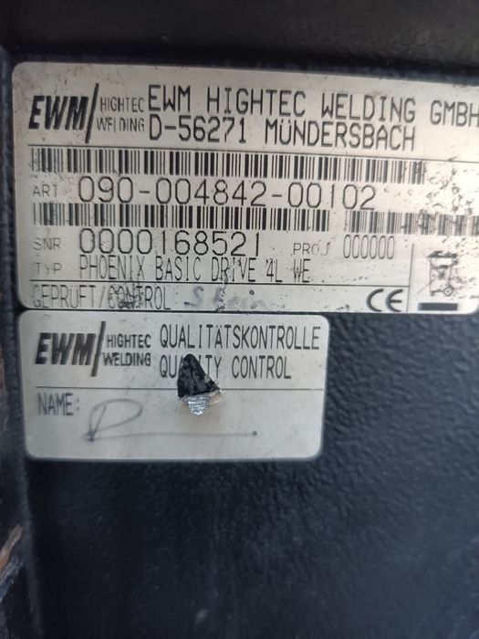 Телоподаващо EWM Phoenix 351 Basic Puls Mig Mag CO2