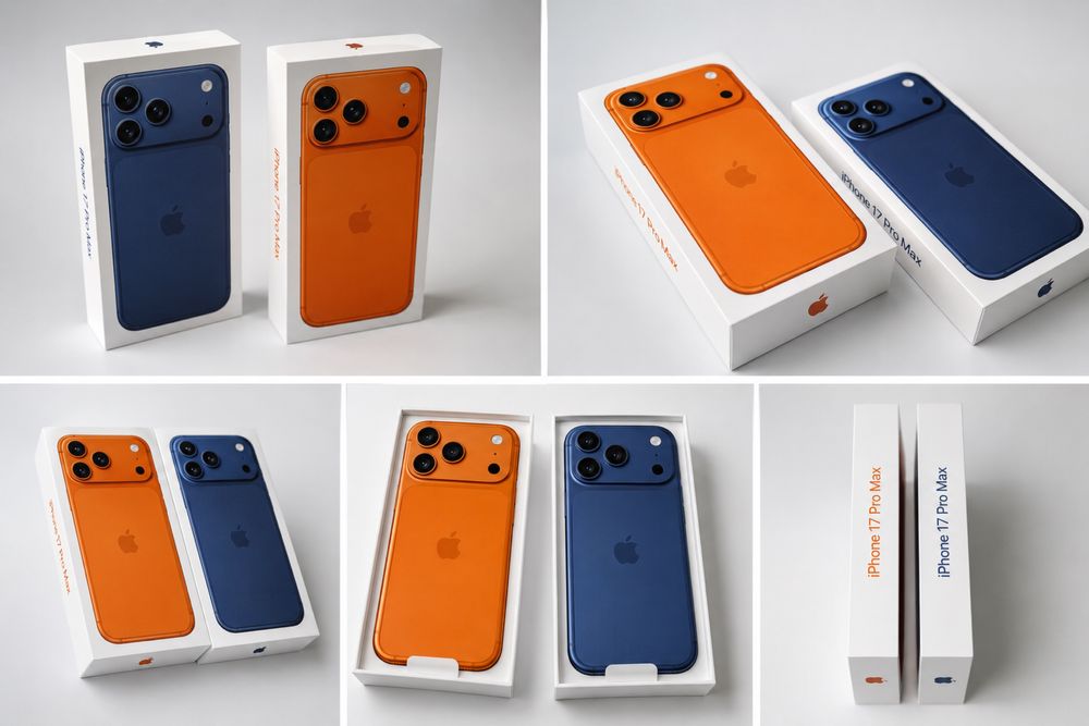 Apple iPhone 17 Pro Max 2TB – Cosmic Orange / Deep Blue / Silver