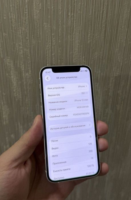 iPhone 12 Mini 128/73%