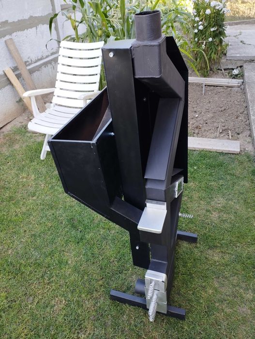 Гравитачна печка на пелети /БЕЗ ТОК/