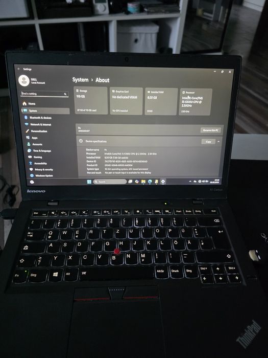 Laptop think pad14 inch