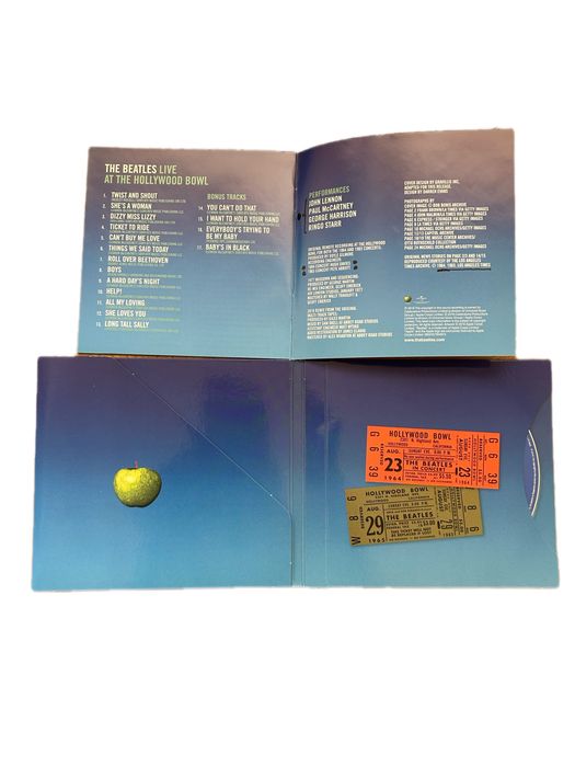 CD The Beatles Live At The Hollywood Bowl 2016 Digipak Giles Martin Remaster Apple