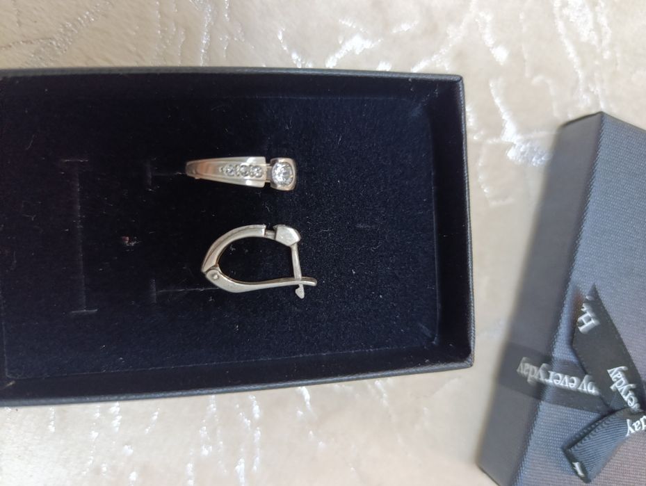 Серебряные серьги. Б.у. 100 тысяч окончательно.