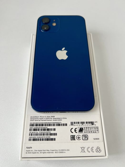 Iphone 12  blue 64Gb