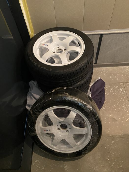 Продам диски Slik 186 r15 с резиной /// Diska sotiladi Slik 807 r 15
