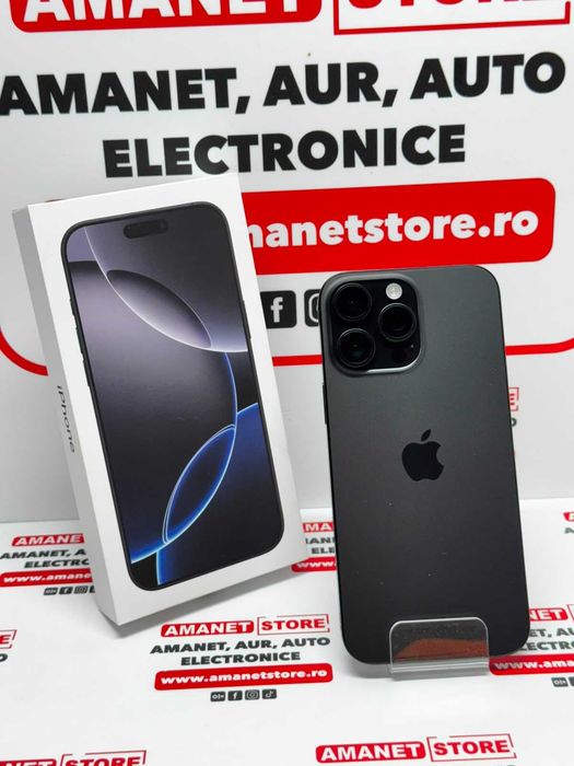 Iphone 16 Pro Max 256GB Amanet Store Braila [15326]