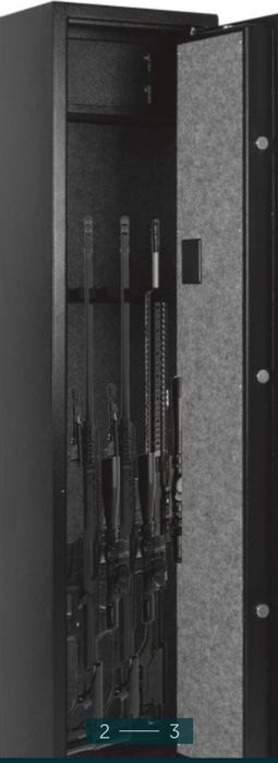 Сейф Каса за пушки с код и ключ Чисто нова