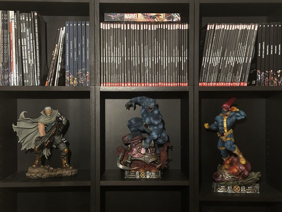 X Men, print 3D, Cable, Beast, Cyclops ( nu sideshow / hot  toys )