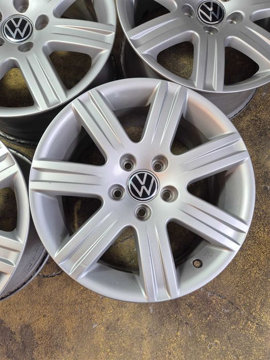 4 Jante Aliaj 5x112 16'' OEM VW Golf Passat Touran Tiguan Caddy Sharan