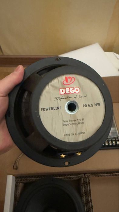 Двух компонентная акустику  Dego PO 6.5