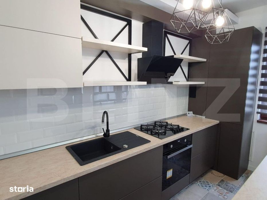 2 camere, mobilat lux, parcare subterana, Complex Luminia