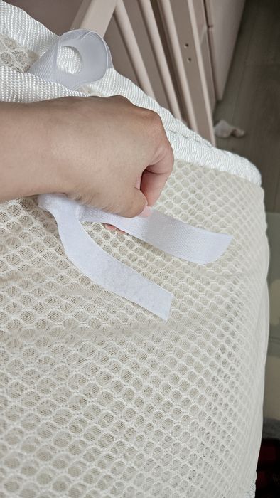 Vand protectie laterala patut, din plasa, anti sufocare