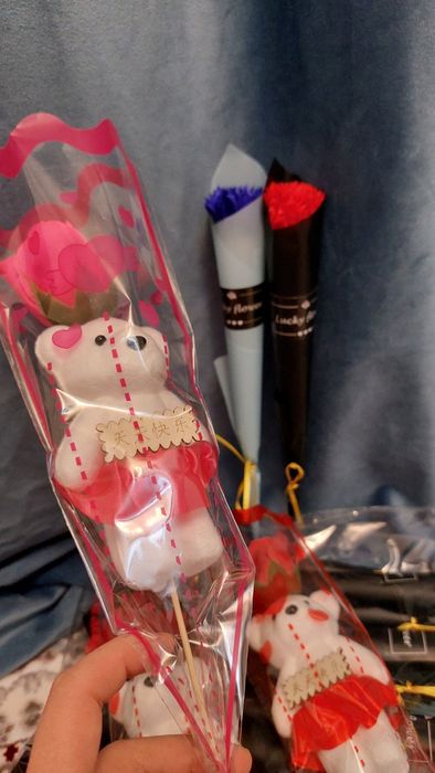 Мишка и Мыльная  роза