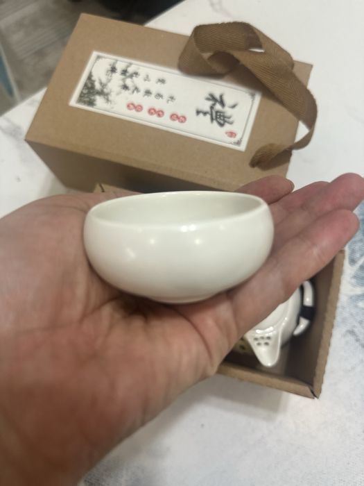 Чайный мини сервиз с Китая. Новый.