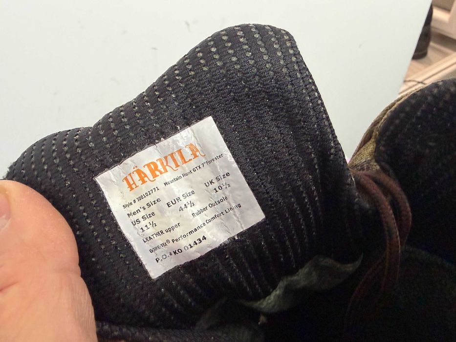 Härkila Mountain Hunt GTX 7 Forester''оригинални боти 44.5 номер