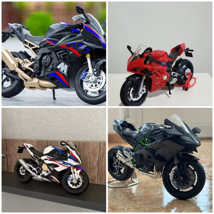 Machete moto Maisto 1:9 Bmw Ducati kawasaky