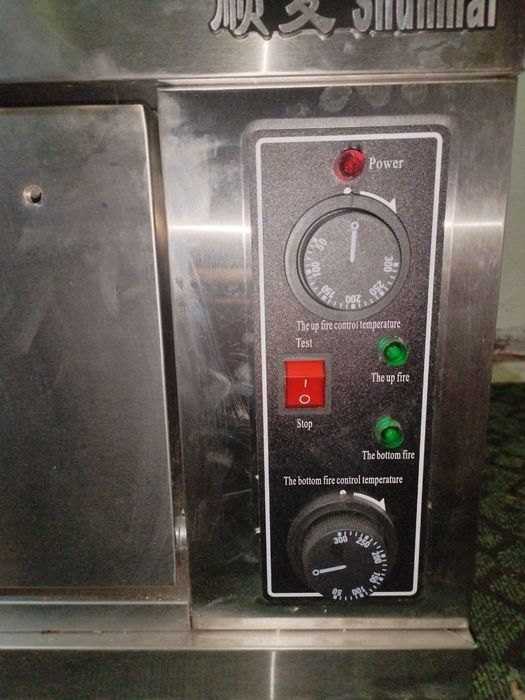 Shunmai elektr pech (deck oven) sotiladi.
1 qavatli, non, somsa, pitsa