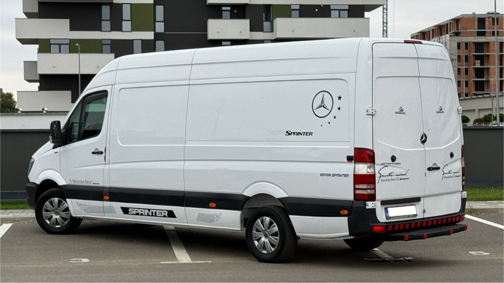 Mercedes Benz Sprinter 316 Maxi Lung Și Înalt 2.2 CDi 163 CP An 2015 ...