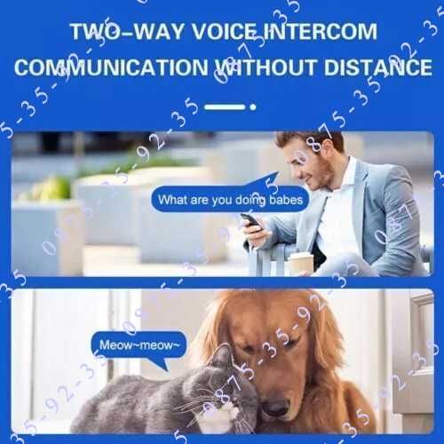 YCC365 5MP WiFi IP КАМЕРА БЕБЕФОН. Нощно виждане, детекция на движение