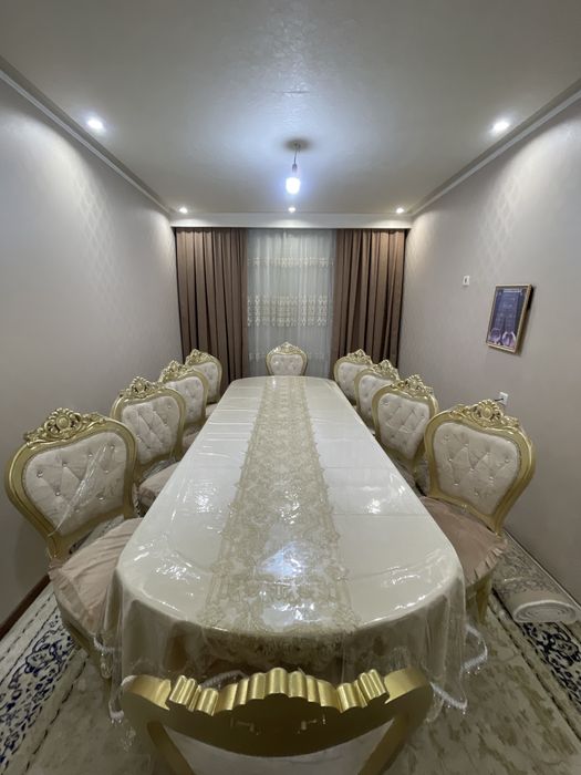 Стол стуллар зал учун 10+1