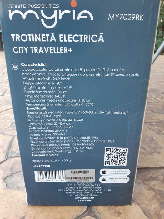 Trotineta electrica Myria