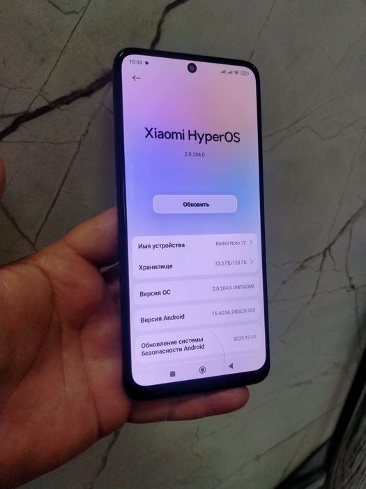 Xiaomi Redmi note 12 128гб