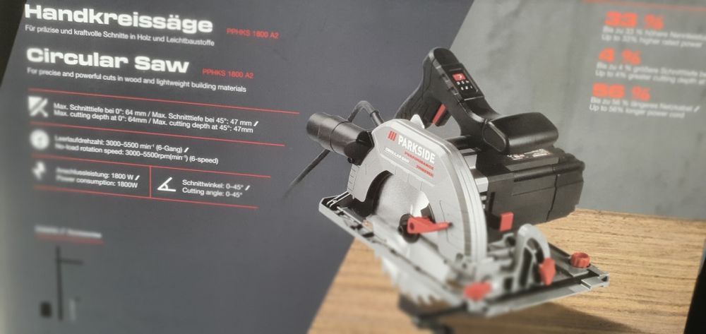 Fierastrau circular Parkside Performance